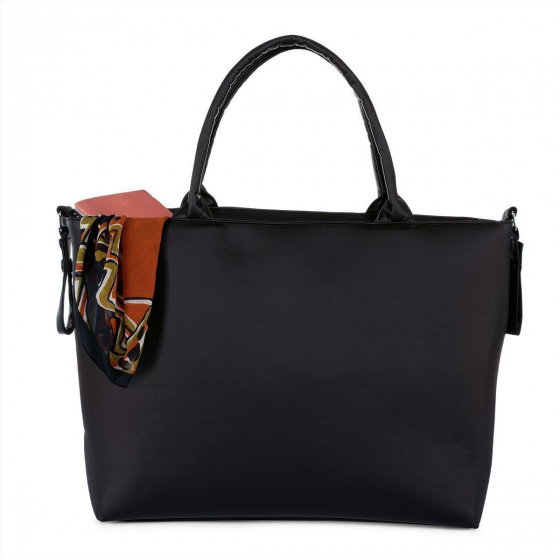 Chicco verzorgingstas dames 44 x 31 cm ecoleder zwart 2 delig