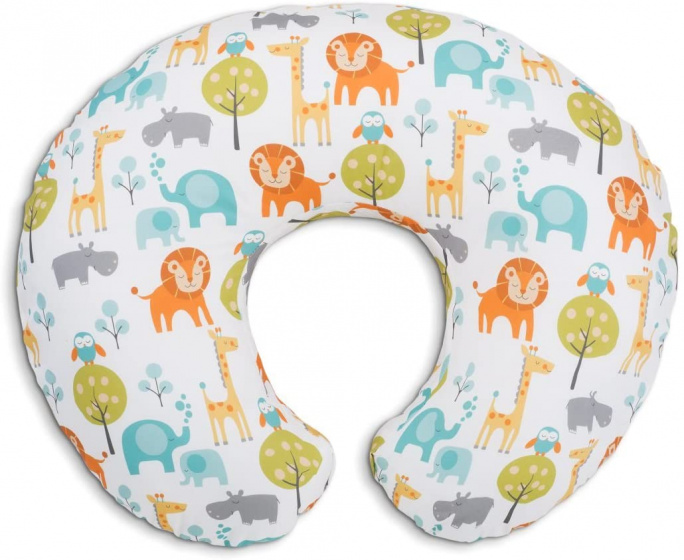 food cushion BoppyPeacefull Jungle 52 cm foam white