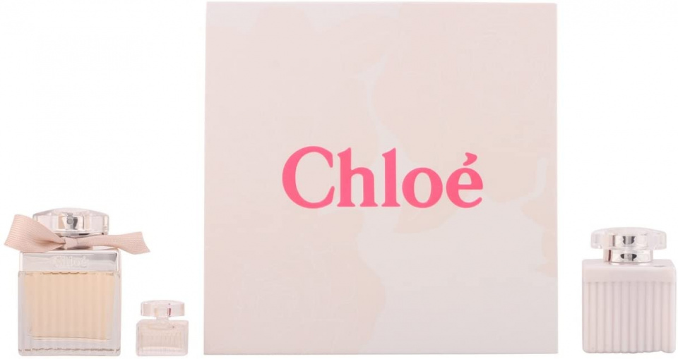 Chloe darčeková sada Signature ladies 75-100 ml béžová