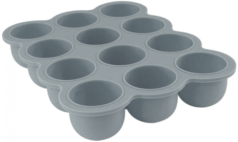 Chuckle diepvriesbakje babyvoeding 900 ml siliconen grijs Chuckle diepvriesbakje babyvoeding 900 ml siliconen grijs