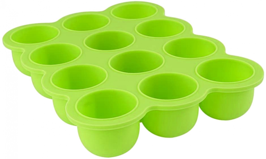 Chuckle diepvriesbakje babyvoeding 900 ml siliconen groen Chuckle diepvriesbakje babyvoeding 900 ml siliconen groen
