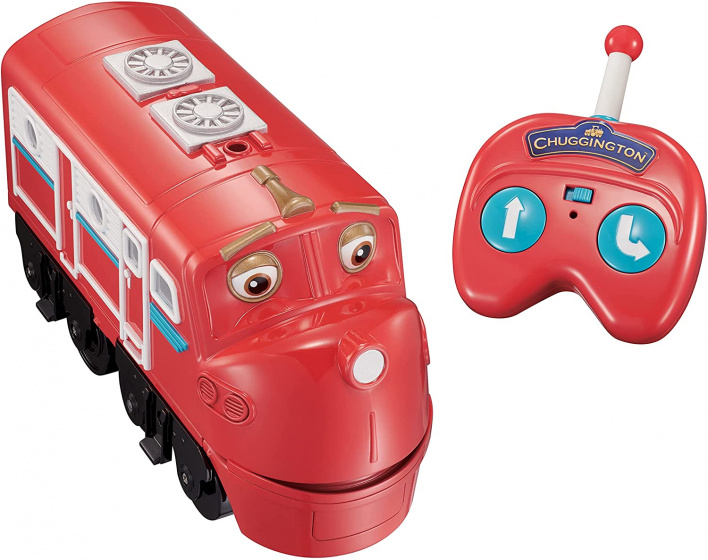 Chuggington trein wilson junior 20 cm rood