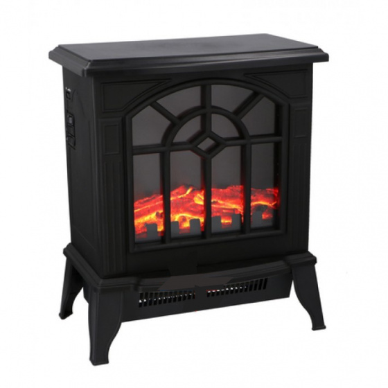 Classic Fire atmosférický krb 2000w čierny 36,5 x 24 x 41,5 cm