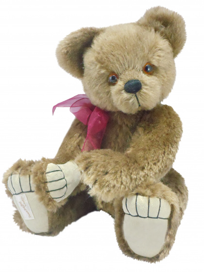 Clemens knuffelbeer dorian junior 30 cm pluche bruin