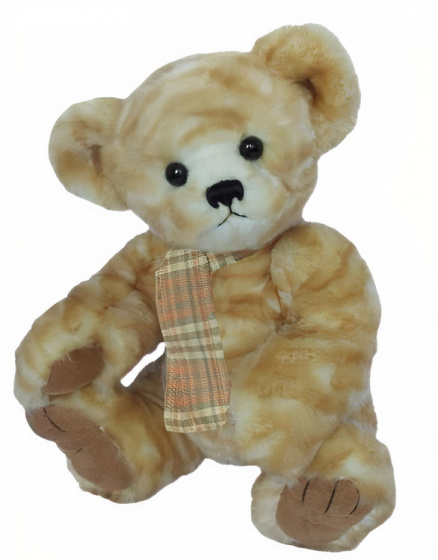 Clemens knuffelbeer teddy luana junior 35 cm pluche wit/lichtbruin