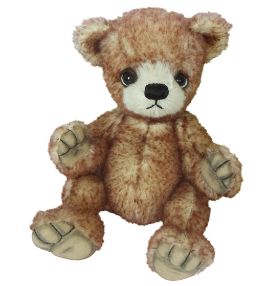 Clemens knuffelbeer teddy slobbel junior 20 cm pluche lichtbruin