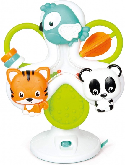Clementoni activity speelgoed Dierendraaimolen 20 cm Clementoni activity speelgoed Dierendraaimolen 20 cm
