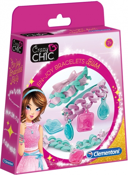 Clementoni crazy chic elastiek knutselset romantici