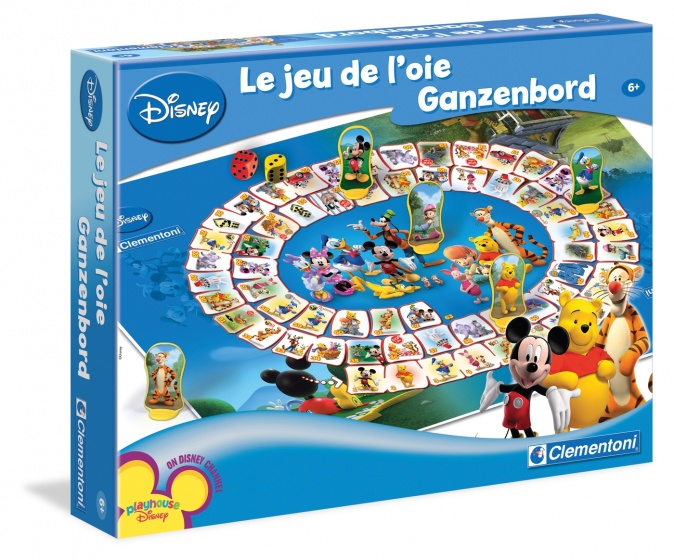 Clementoni spoločenská hra Disney Ganzenbord