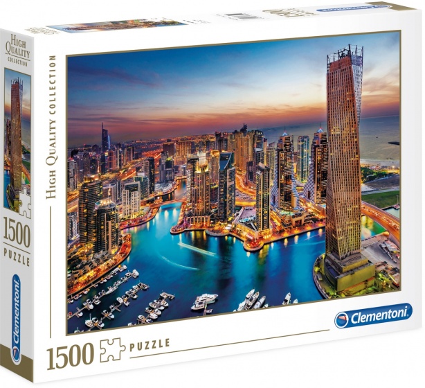 Clementoni legpuzzel dubai marina 1500 stukjes