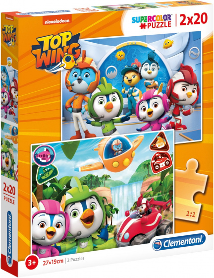 Clementoni legpuzzel top wing junior karton 40 stukjes