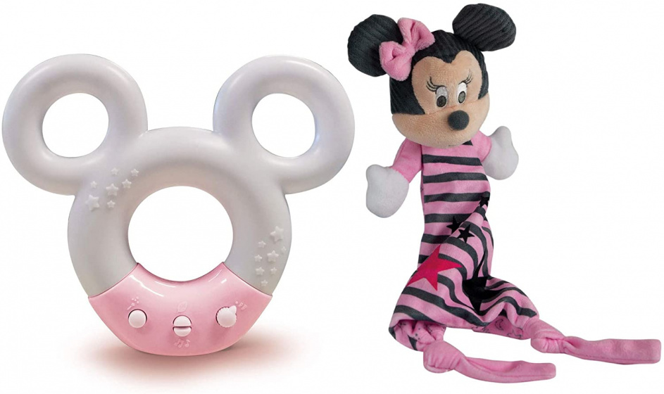 Clementoni nočné svetlo Baby Minnie 7 x 32 x 22 cm bielo/ružové