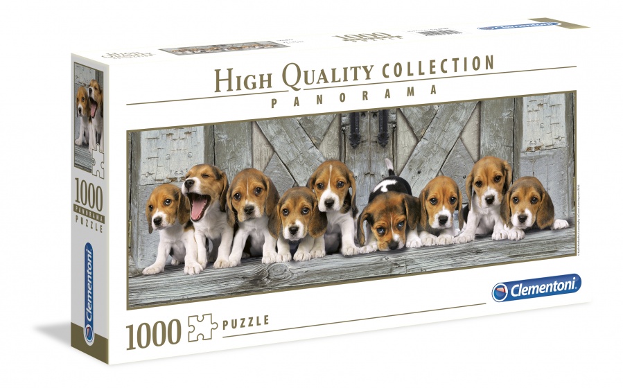 Clementoni puzzle PanoramaBeagles 1000 kusov