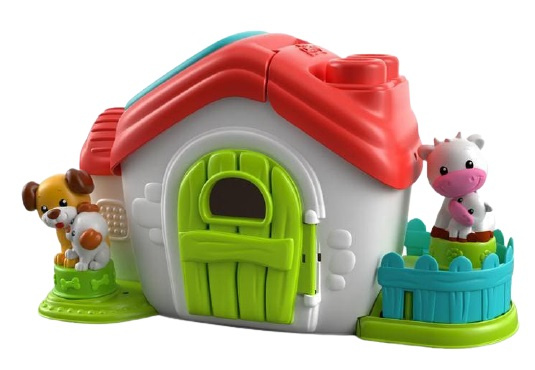 Clementoni speelset clemmy boerderij junior 33 x 24 cm 9 delig