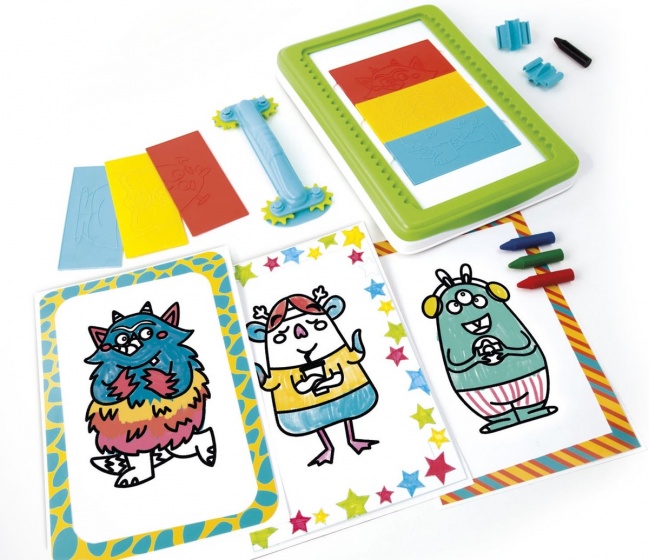 Clementoni teken je eigen monstertjes