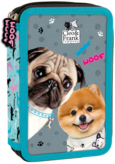 Cleo & Frank etui meisjes 21 x 12 cm polyester 28 delig