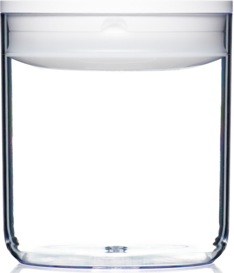ClickClack box na čerstvé potraviny Pantry Round 1,6 L polykarbonát biely