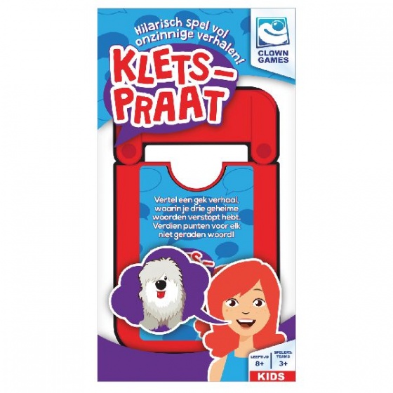 Clown Games kaartspel kletspraat