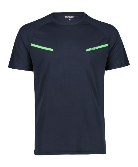 T-shirt men polyester black size S