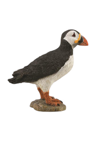 Collecta hracie zvieratko puffin 6 x 5,5 cm ABS čierna/biela
