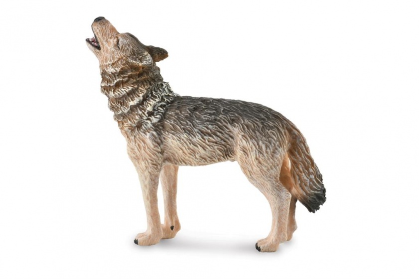 Collecta hracia figúrka vlk šedá 9 x 8 cm