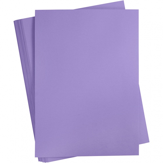Colortime karton a2 paars 100 vellen