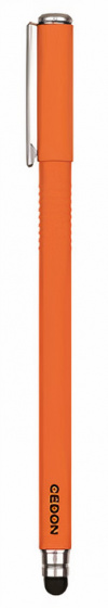 Comello Guľôčkové pero Stylus 14 cm hliníkové oranžové
