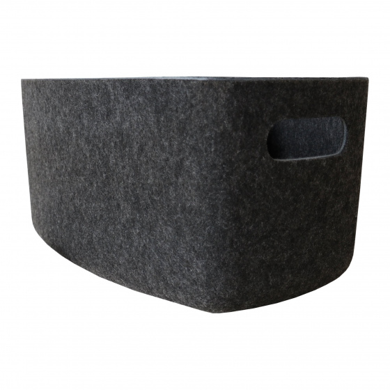Compactor košík 34 x 23 x 18 cm filc tmavošedá