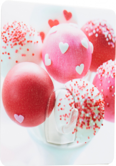 Compactor ophanghaak Magic Hook bonbons 8 x 1,5 x 9 cm wit Compactor ophanghaak Magic Hook bonbons 8 x 1,5 x 9 cm wit