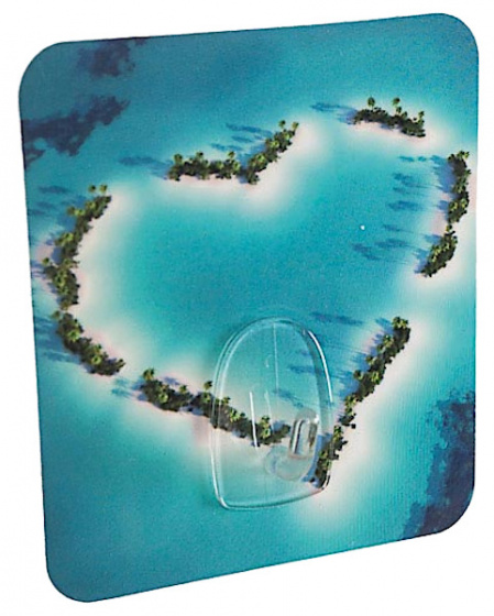 Compactor ophanghaak Magic Hook eiland 8 x 1,5 x 9 cm blauw Compactor ophanghaak Magic Hook eiland 8 x 1,5 x 9 cm blauw