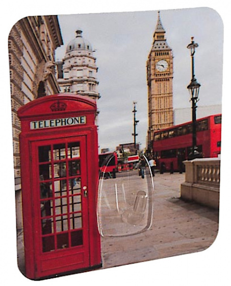 Compactor ophanghaak Magic Hook London 8 x 1,5 x 9 cm rood/bruin Compactor ophanghaak Magic Hook London 8 x 1,5 x 9 cm rood/bruin