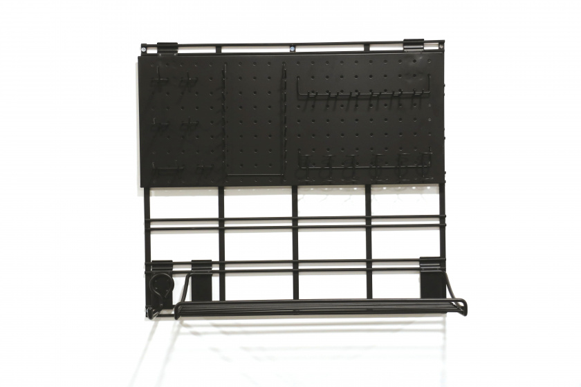 Compactor stena Walltechsystem garáž 53 cm oceľ čierna 5dielna