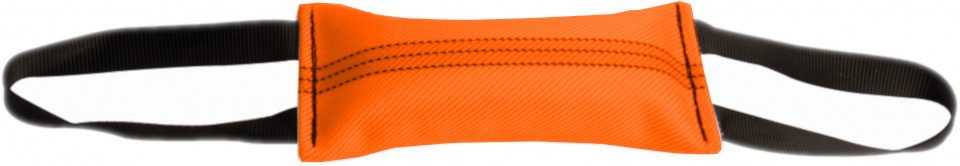 Súťažná tréningová figurína 24 x 10 cm 165 gramov guma oranžová