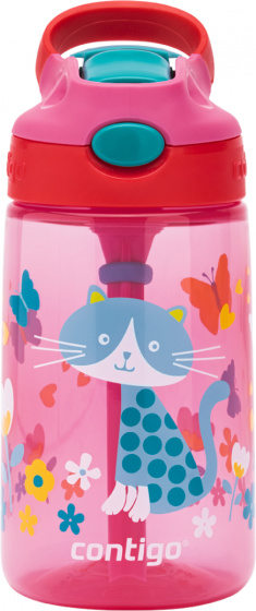 drinking bottle Gizmo Flip cat junior 420 ml pink/red