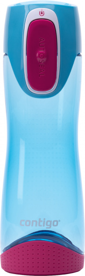 drinking bottle Swish junior 500 ml blue/dark pink