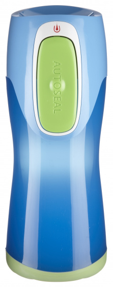 drinking bottle Swish 270 ml blue/green