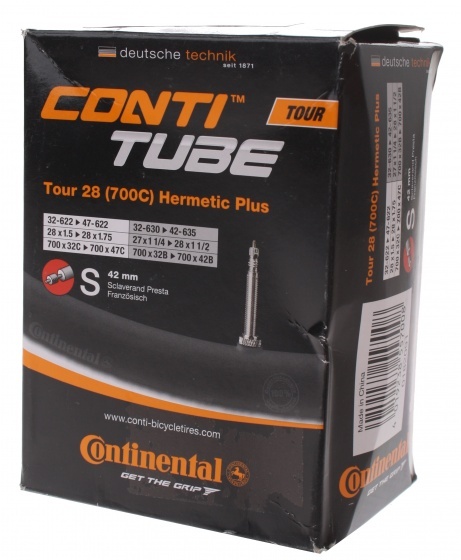 Continental binnenband tour 28 inch (32/47 622) fv 42 mm zwart