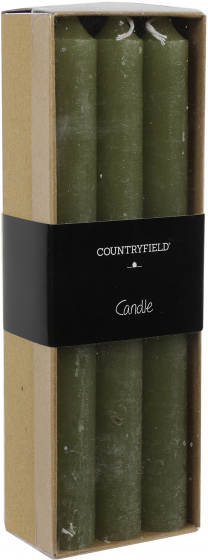 Non Branded kaars Vela 20 x 2 cm wax groen 6 stuks Non Branded kaars Vela 20 x 2 cm wax groen 6 stuks