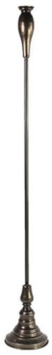 Non-Branded svietnik Everitt 109 cm oceľ/nikel čierny