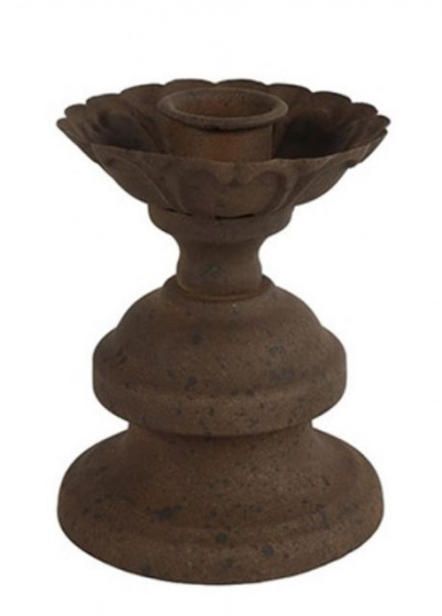 Non-Branded svietnik Riley 8 x 10,5 cm oceľový bronz