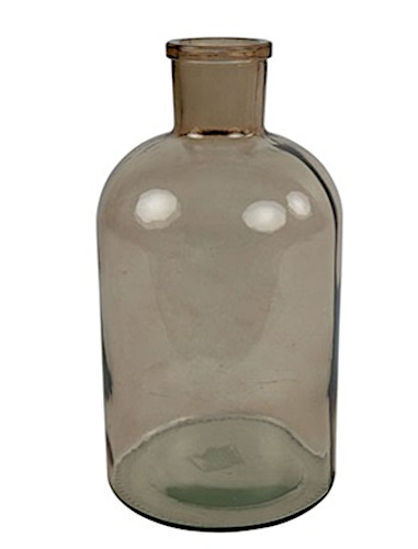 Non-Branded váza Dena 27 x 14 cm sklo zlatá