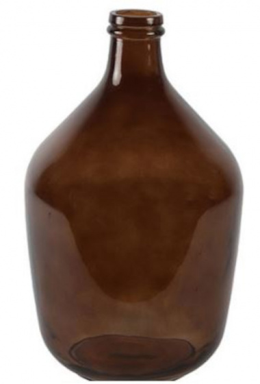 Non-Branded váza Jessy 23 x 38 cm sklenený koňak