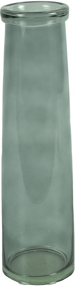 Non-Branded váza Missy 10 x 36 cm sklo tmavo šedá