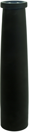 TOM váza Missy 10 x 43,5 cm sklo matné čierne
