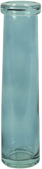 Non-Branded váza Missy 7 x 28,5 cm sklenená modrá