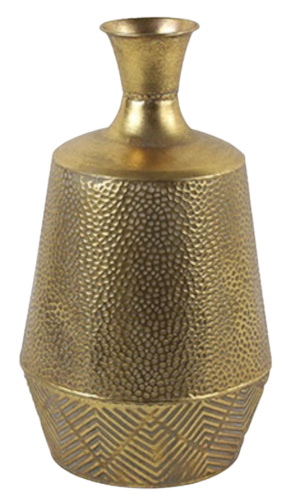 TOM váza Nisbet 24 x 42,5 oceľ zlatá