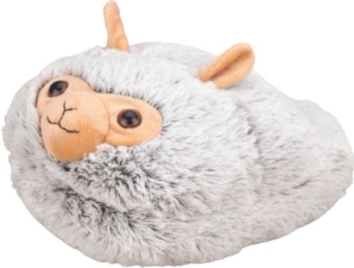 Cozy Noxxiez nánožník Alpaca junior 35 x 25 cm plyš sivý