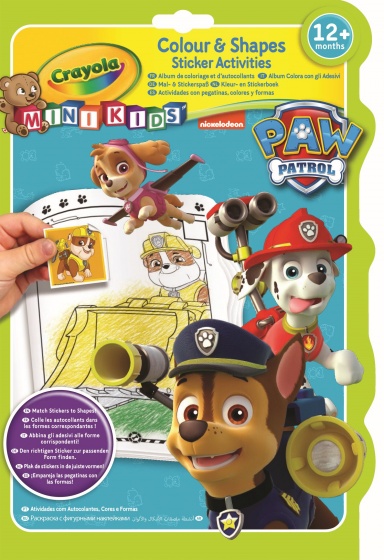 Color & sticker book Paw Patrol