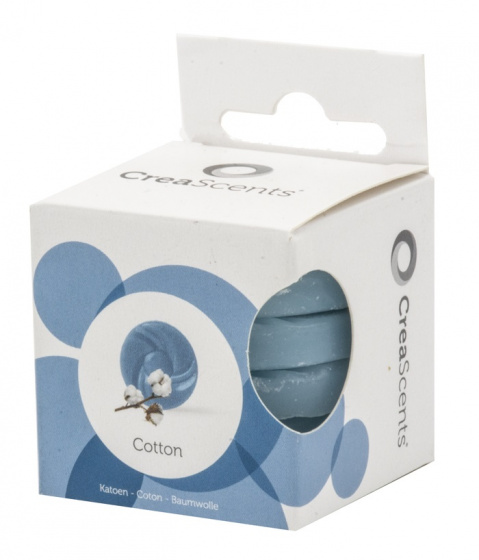 Creascents waxchips Katoen 5 cm lichtblauw 6 stuks Creascents waxchips Katoen 5 cm lichtblauw 6 stuks
