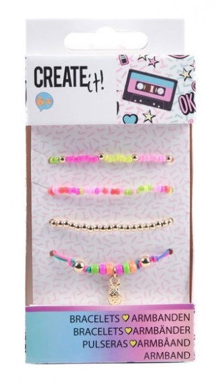 Create It! armbanden meisjes 4 delig